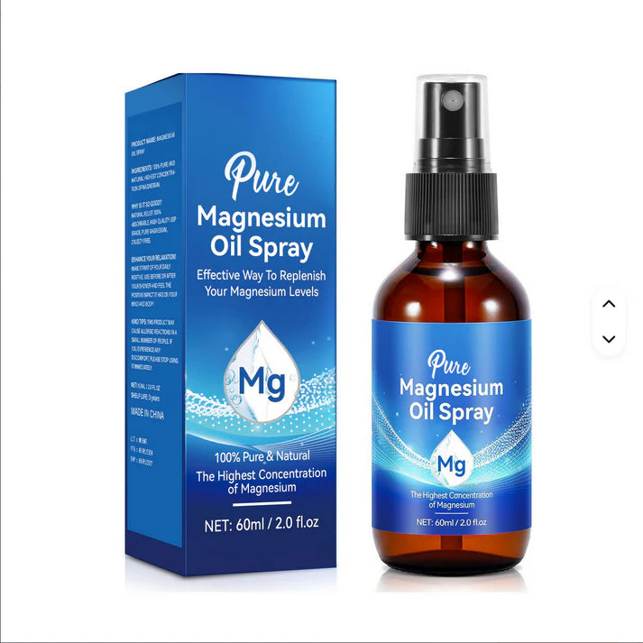 Pure Magnesium Oil Spray (Fast-absorbing relief for muscles, sleep & relaxation)